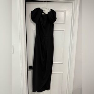 EUC BHLDN Size 8 Black Gown